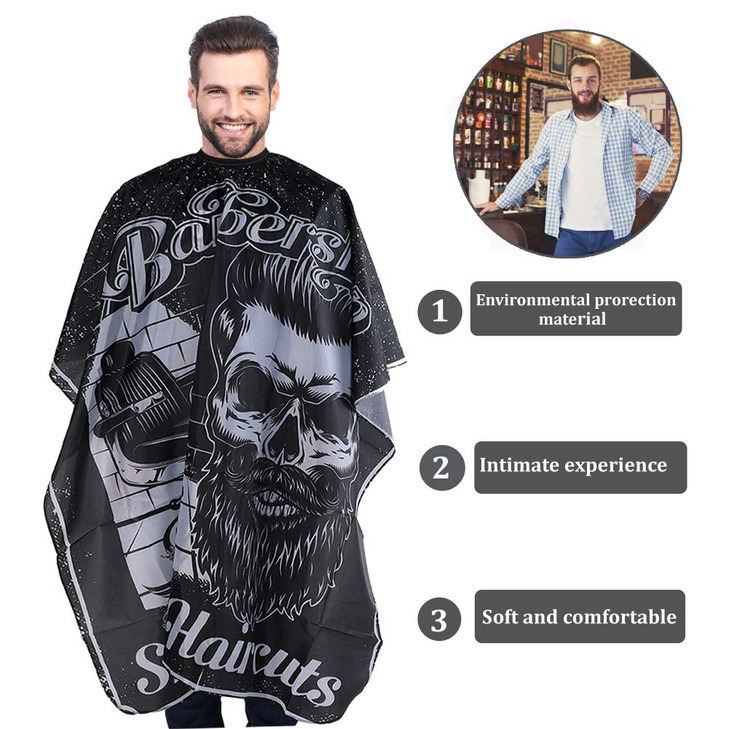 Hair Capes Hairdressing Anti-static Salon Cape for Barber Haircut Shaving Beard Oilproof online at globaldelivered