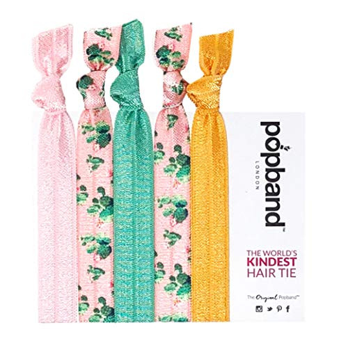 Popband Milkshake Elastic Hair Tie Bands 5 Pack