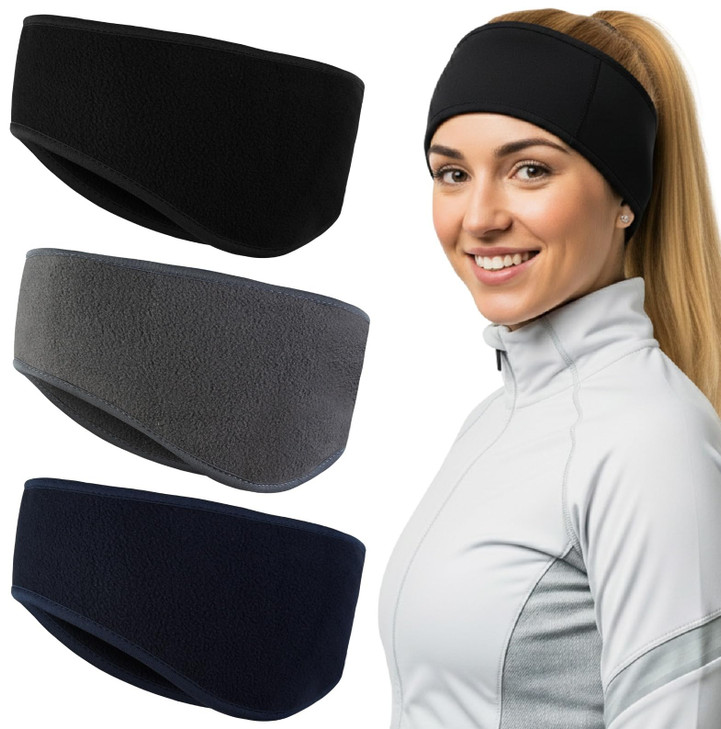 Huachi Ear Warmers for Women Men Winter Running Headband Ear Muffs Ear Covers for Cold Weather