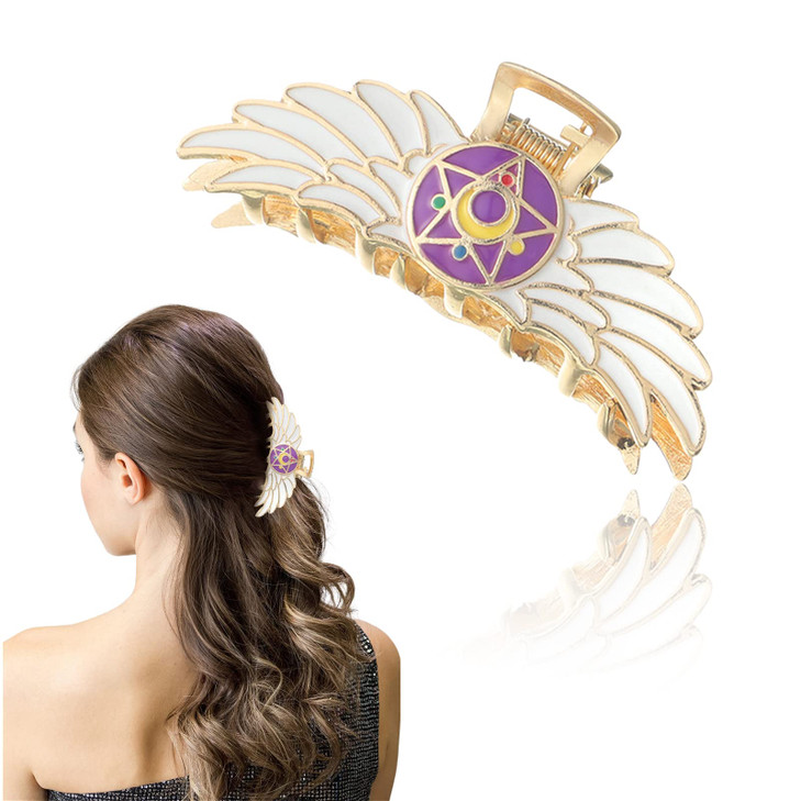 AEGYPIUS Metal Claw Clips Cute 275 inches Anime Hair Clips Accessories Cute Animal Metal Claw Clip for Thick Hair for Wo