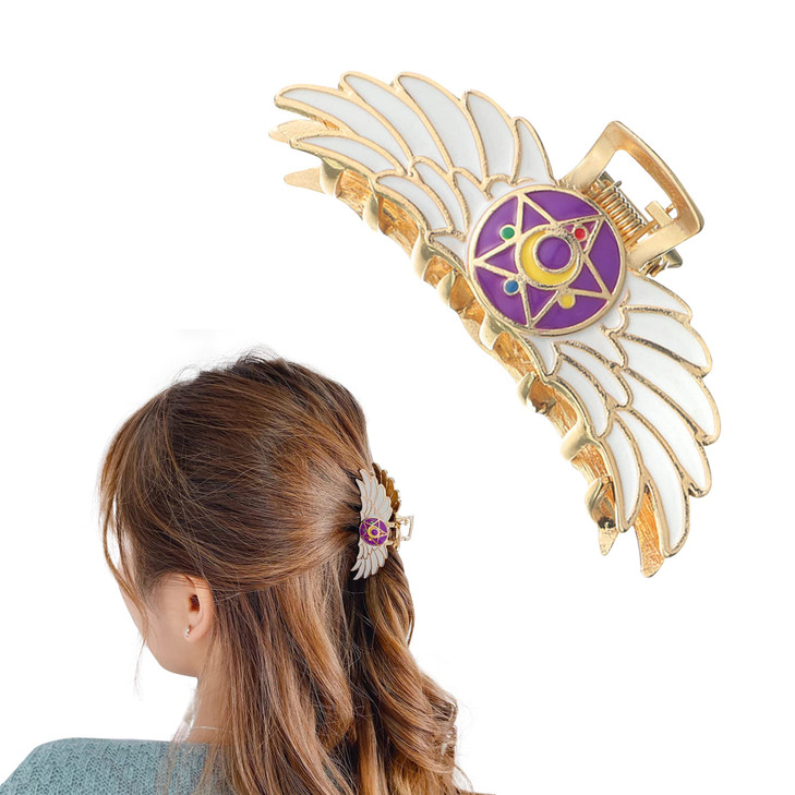 AEGYPIUS Metal Claw Clips Cute 275 inches Anime Hair Clips Accessories Cute Animal Metal Claw Clip for Thick Hair for Wo