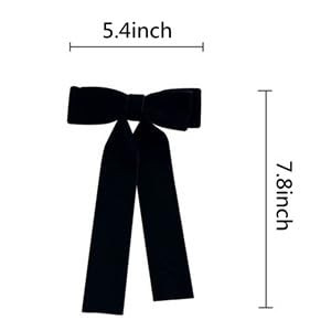 2 Pcs Velvet Hair Ties Cute Bow Hair Clips Set Hair Bow Clips for Women Hair Bow Clips for Toddler Girls Gifts Headdress