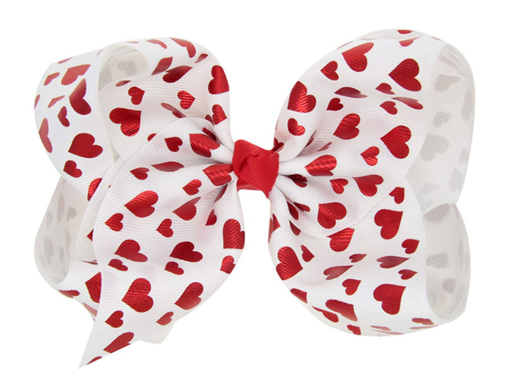 Hair Clips Boutique Hair Bows Alligator Clip for Women Girl Hairpin 6 Inch Large Cheer Bow Clip Handmade Bowknot Barrett