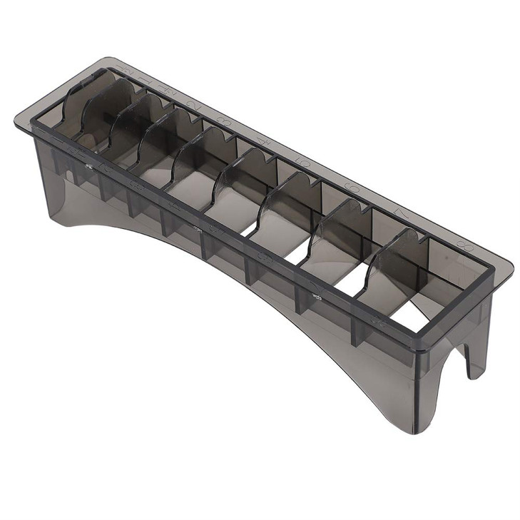 Joyzan Clipper Guard Holder Comb Storage Grid Organizer with 10 Slots Professional Barber Hair Case Set Barbershop Unive