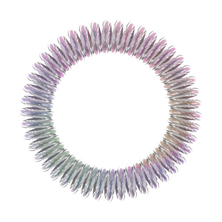 invisibobble SLIM Traceless Spiral Hair Ties Pack of 3 Vanity Fairy Strong Elastic Grip Coil Hair Accessories for Women