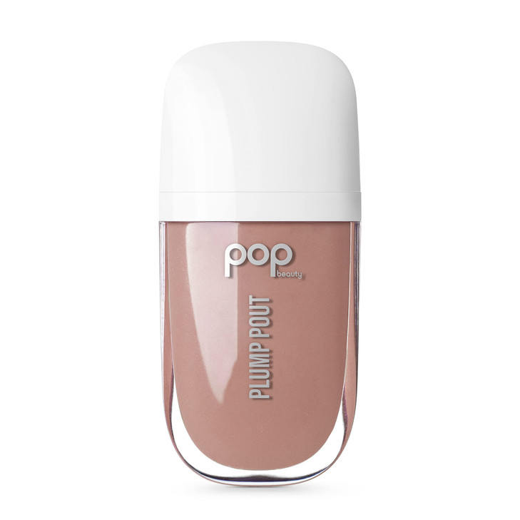 POP Beauty PLUMP POUT | BARE NECTAR - Plumping Lip Oil and Hydrating Lip Gloss | Long Lasting Nourishing Lip Glow Oil, Non-Sticky online at globaldelivered