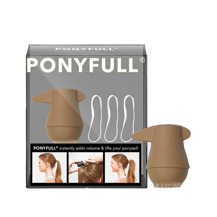 Kitsch PONYFULL Hair Volumizer Tool Adds Lift and Style To Your Ponytail Hair Bun Maker for Women Ponytail Volumizer Inc