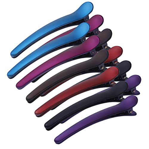 BMAMBAS Hair Clips for Styling Salon Sectioning Non-Slip Colorful Plastic Duckbill Alligator Hair Barrettes Pins for Thick and Thin Hair (12PCS COLOR online at globaldelivered