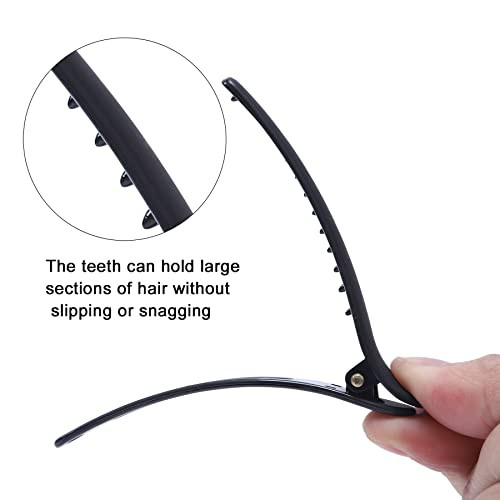 BMAMBAS Hair Clips for Styling Salon Sectioning Non-Slip Colorful Plastic Duckbill Alligator Hair Barrettes Pins for Thick and Thin Hair (12PCS COLOR online at globaldelivered