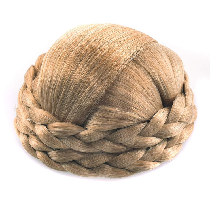 Ayina Synthetic Hair Bun Braided Scrunchie Chignon Donut Straight Updo Clip in Hairpieces Hair Party Wedding Cosplay Ext