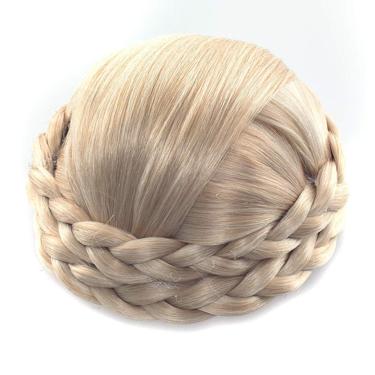 Ayina Synthetic Hair Bun Braided Scrunchie Chignon Donut Straight Updo Clip in Hairpieces Hair Party Wedding Cosplay Ext