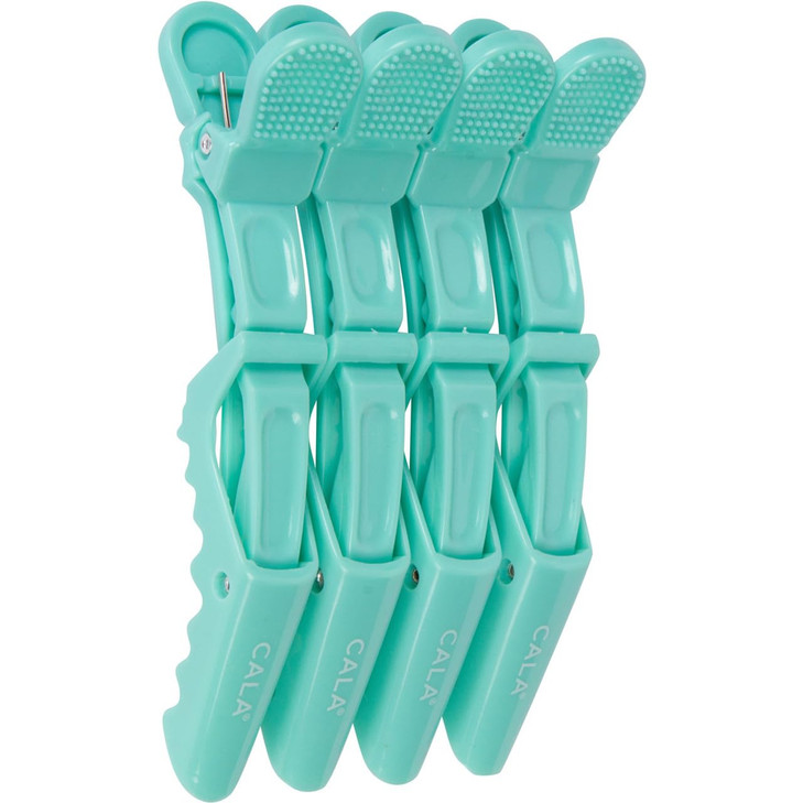 Cala Mint croc hair clips 4 count 4 Count