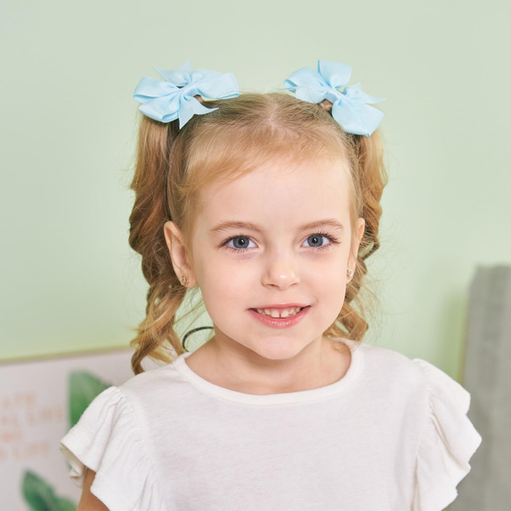 60PCS 3 Inch Hair Bows Grosgrain Ribbon Toddler Hair Accessories with Alligator Clip Bow for Girls Baby Kids Teens In Pa