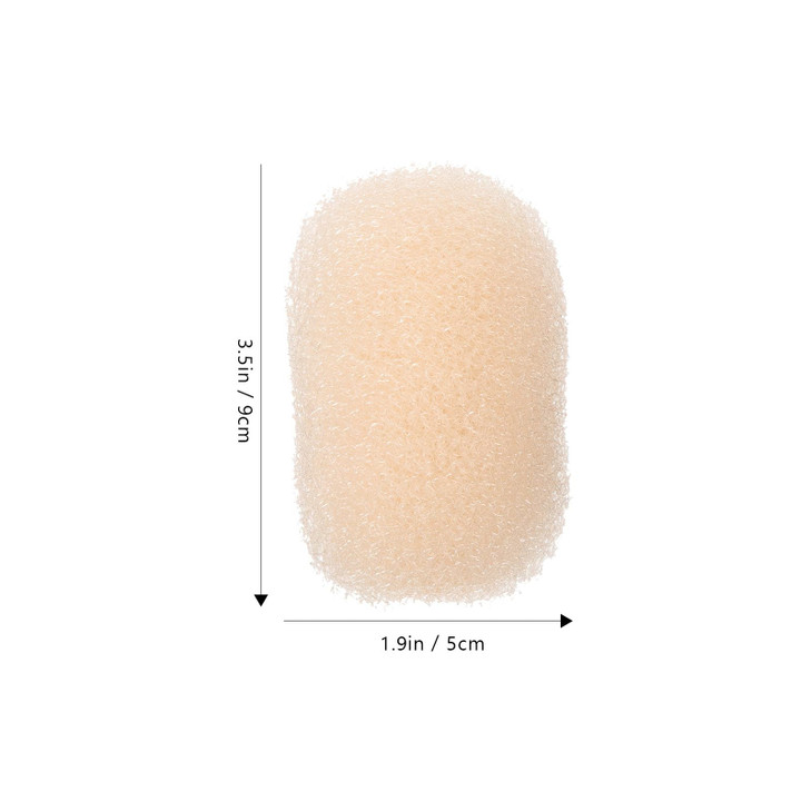 LALAFINA 6Pcs Hair Base Sponge Bump Up Hair Clips Sponge Volume Hair Insert Hair Bump Up Comb Clip Hair Increasing Clip