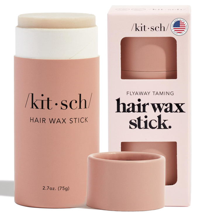 Kitsch Hair Wax Stick for Women Men AntiFrizz and Fly Away Hair Tamer No Residue Hair Finishing Stick All Day Hold Styli