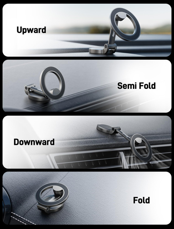 for MagSafe Car Mount, [42 Strong Magnet & 360° Rotation] Ultra Magnetic Car Phone Holder, Magnetic Phone Holder for Car Mag Safe Car Mount Fit for i