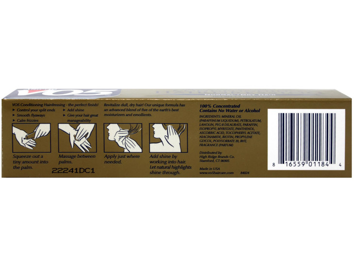 Alberto VO5 Conditioning Hairdressing, Normal/Dry Hair, 1.5 oz (42.5 g) online at globaldelivered