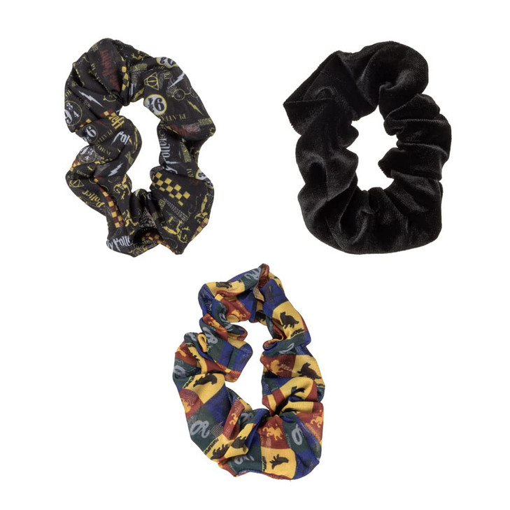 Harry Potter Wizarding World Icons AOP 3Pack Womens Scrunchies