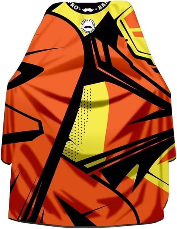 Professional Hair Cutting Barber Cape Waterproof Barber Cape for Men Polyester Hair Styling Cape for Home Salon and Barb