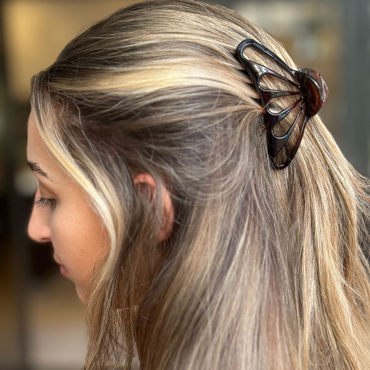 Camila Paris NV109 French Large Hair Clips for Women Thick Hair for Long Wavy Curly Hair Girls Hair Claw Clips Styling B