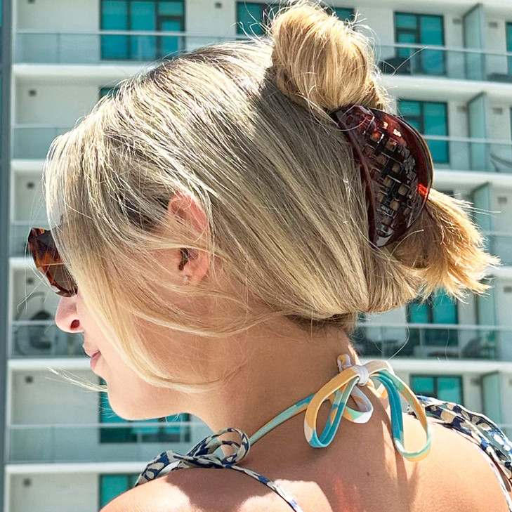 Camila Paris CP1807 French Hair Clip for Women Thick Hair for Long Curly Wavy Hair Girls Hair Claw Clips Jaw Durable Sty