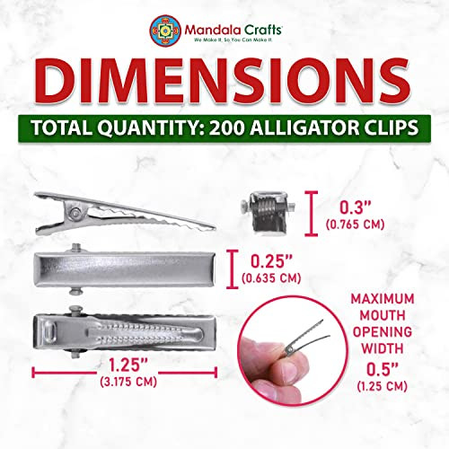 Metal Alligator Hair Clips for Hair Bows Thick Thin Hair Cutting Hairdressing Curl Professional Salon Women Girls by Man