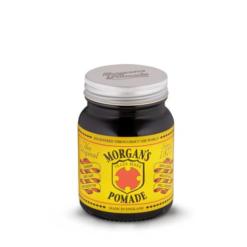 Morgans Pomade Hair Darkening Pomade Gradually Darkens Grey Hair Styles and Adds Shine to Dry Hair Helps Control Fizz wi