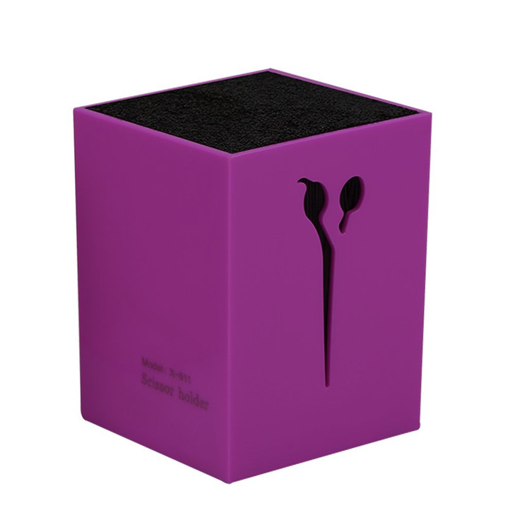 Salon Scissor HolderStorage CaseSalon Scissors Holder Hairdressing Scissors Keeper Hairdressing Combs Clips Desktop Desk