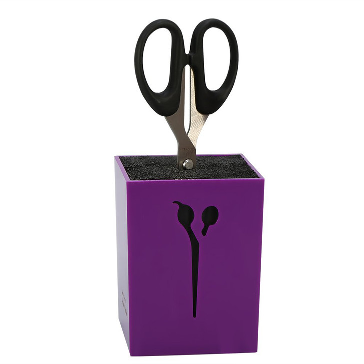 Salon Scissor HolderStorage CaseSalon Scissors Holder Hairdressing Scissors Keeper Hairdressing Combs Clips Desktop Desk