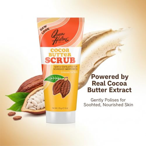 Queen Helene Soothing Cocoa Butter Natural Facial Scrub, 6 Ounce Tube