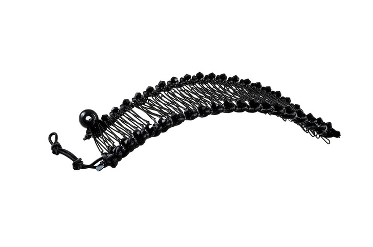 HairZing Clip Medium Vintage Clincher Comb Tool for Thick Thin and Curly Hair Stretchy Banana Hair Clips for Girls Elast