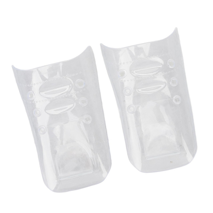 Estink Barber Shoes Cover 1 Pair of Silicone High Transparent Hair Stylist Shoes Cover Reusable Odorless Haircut Shoes C