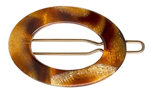 France Luxe New Cutout Oval Tige Boule Barrette Ivory Tokyo