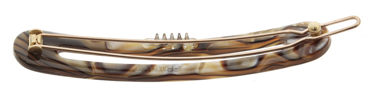 France Luxe Cutout Oblong Tige Boule Barrette Ivory Tokyo
