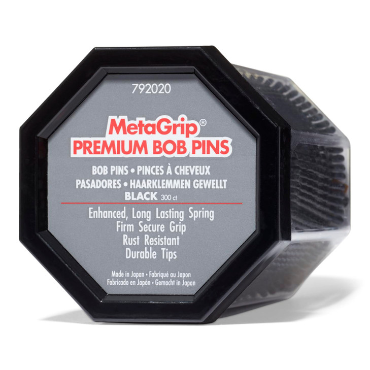 MetaGrip Black Premium Bobby Pins 300 Count