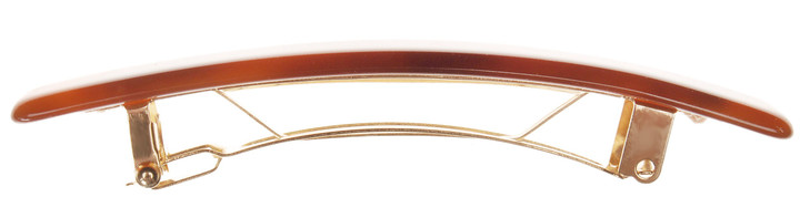 France Luxe Luxury Rectangle Barrette Tortoise Classic French Design for Everyday Wear