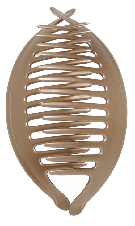 France Luxe Belle Larger Interlocking Comb Matte Sable Set of 2 An Excellent Styling Solution For LongThick or Curly Hai