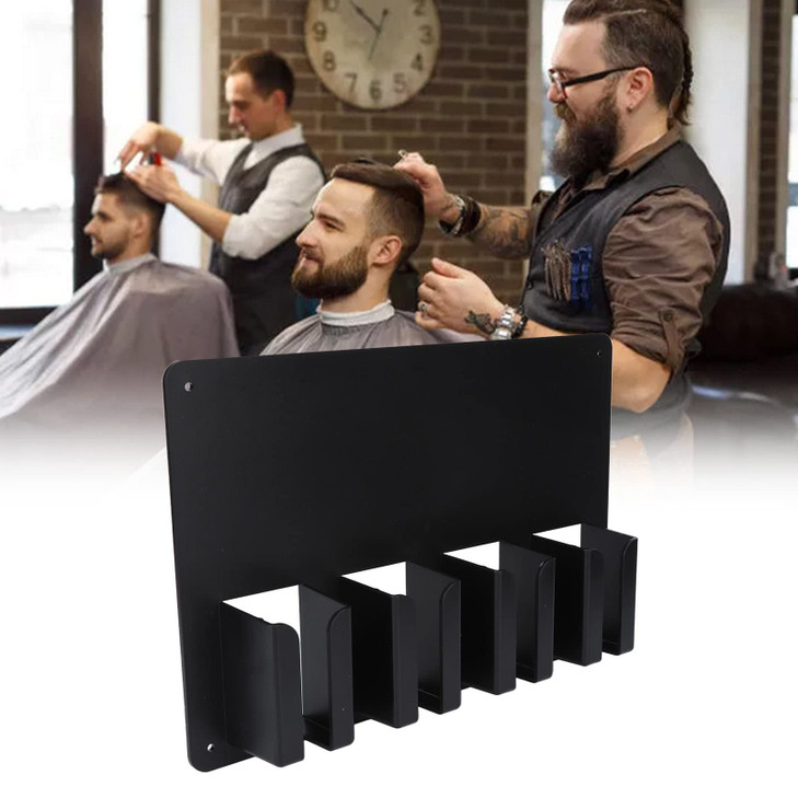 Hair Clipper Holder 2PCS Barber Clipper Holder Rack Barber Clipper Organizer Wall Mounted Hair Clipper Storage Rack for