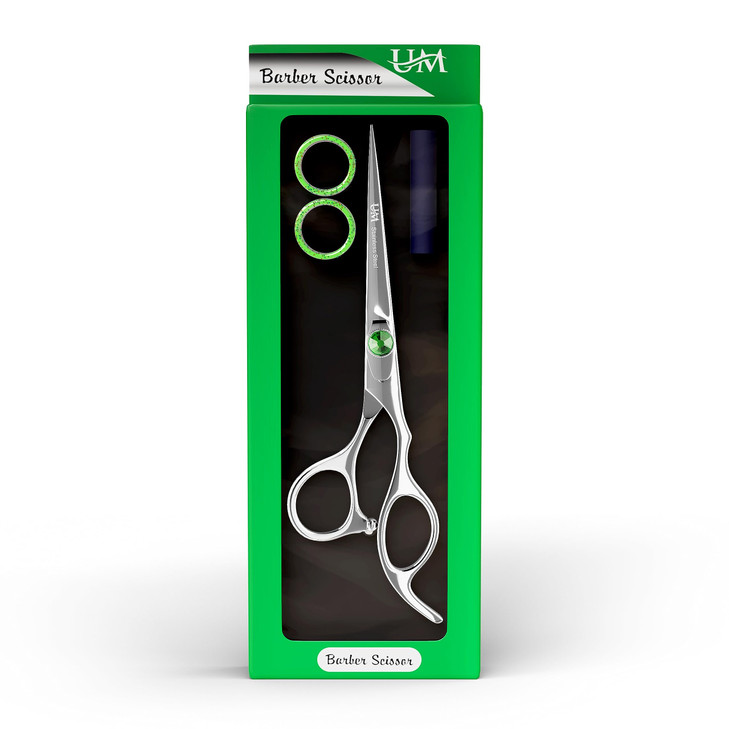 UM Supplies Scissors 65 Premium Barber Shears For Hair Cutting Multiple Purpose Cutting Scissors Haircut Scissors For Sa