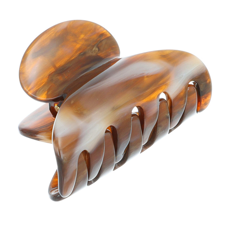 France Luxe French Hair Clip for Thin or Short Hair Mini Couture Claw Clip for Women Strong No Slip Hold Gentle Grip Lig