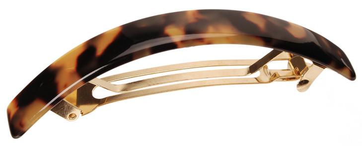 France Luxe Narrow Rectangle Volume Barrette Tokyo