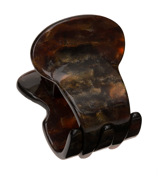 France Luxe Mini Oval Claw Clip Mojave
