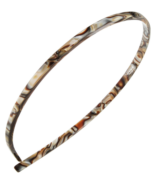 France Luxe Ultracomfort Thin Headband 18 Classic Non Slip Skinny Headbands for Women With Gentle Teeth Flexible Plastic