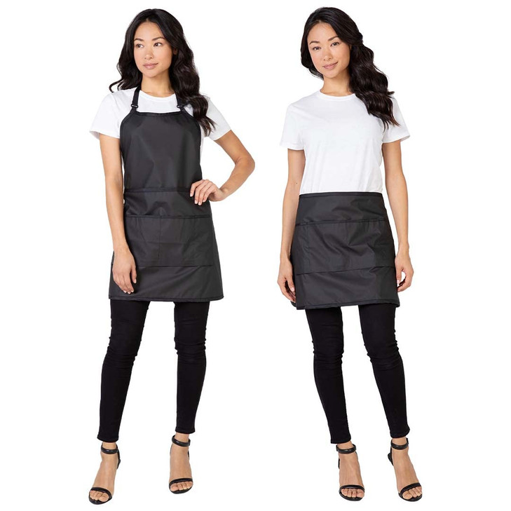 Betty Dain Womens Signature Switch Salon Stylist Nail Tech Apron with Pockets Cosmetology Waist ApronTool Skirt Chemical