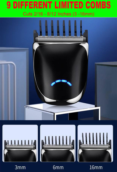 SUYOOULIN Shortcut Self Grooming Haircut Kit Hair Clipper Trimmer for Men Cordless Electric Cutting Tool Rechargeable Pr