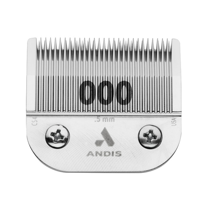 Andis 64480 Ceramic Edge CarbonInfused Detachable 05mm Clipper Blade Close Cutting Body Grooming Blades Compatible With