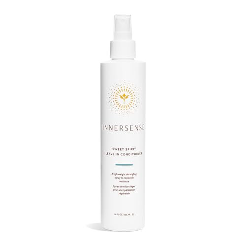 INNERSENSE Organic Beauty Natural Sweet Spirit LeaveIn Conditioner NonToxic CrueltyFree Clean Haircare Full Size 10 fl o