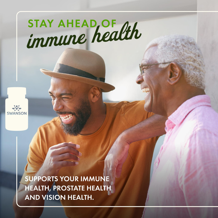 Swanson Zinc Picolinate - Mineral Supplement Promoting Prostate Health, Vision Health, & Immune Support - Body Preferred Form of Chelated Zinc - (60