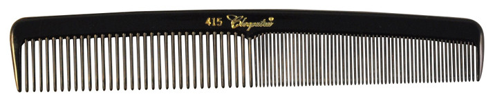 KREST COMBS Cleopatra Series 7 inch Round Back Finger Waver Comb Black (Pack of 12) (Model: 415) online at globaldelivered