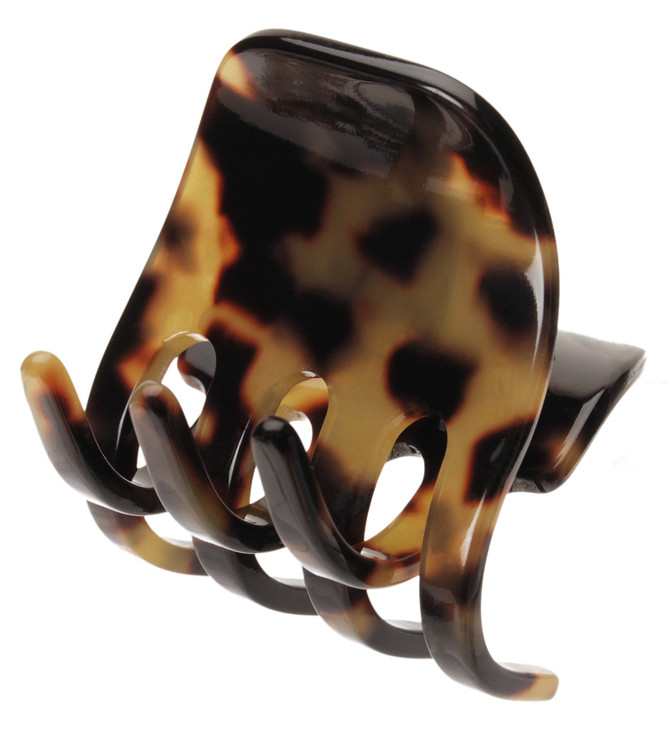 France Luxe Medium Gallery Claw Clip Classic Handmade French Hair Clips for Women All Hair Types Strong Hold With Gentle
